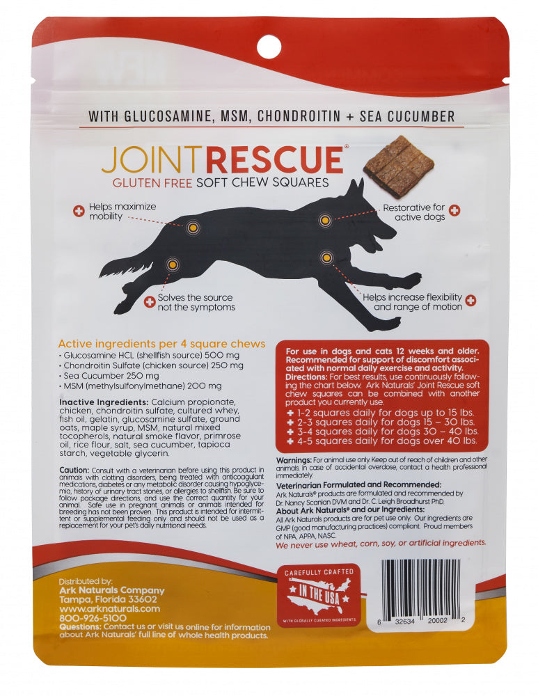 Ark Naturals Sea Mobility Joint Rescue Chicken Recipe Jerky Treats
