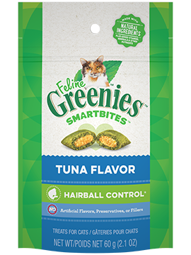 Greenies Smartbites Hairball Control Tuna Cat Treats
