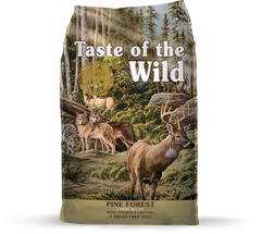 Taste Of The Wild Grain Free Pine Forest Recipe Dry Dog Food