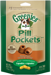 Greenies Pill Pockets Canine Cheese Flavor Dog Treats