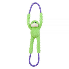 ZippyPaws Monkey RopeTugz Plush Dog Toy