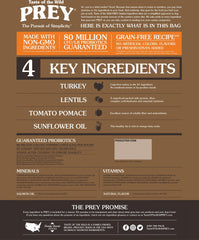 Taste Of The Wild Grain Free Prey Limited Ingredient Turkey Dry Dog Food