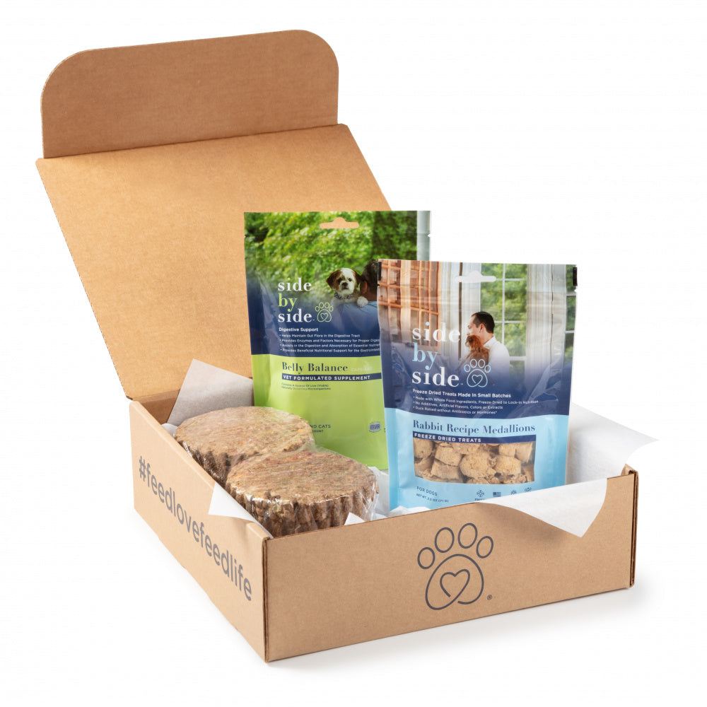 Side By Side Small Batch Dry Roasted Duck l'Orange Dog & Cat Cooling Treats Side By Side Small Batch Dry Roasted Duck l'Orange Dog & Cat Cooling Treats
