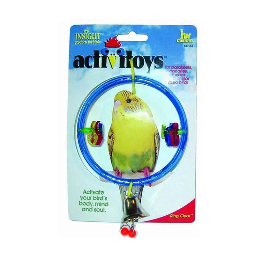 JW® Ring Clear Bird Toys Multicolor Small/Medium