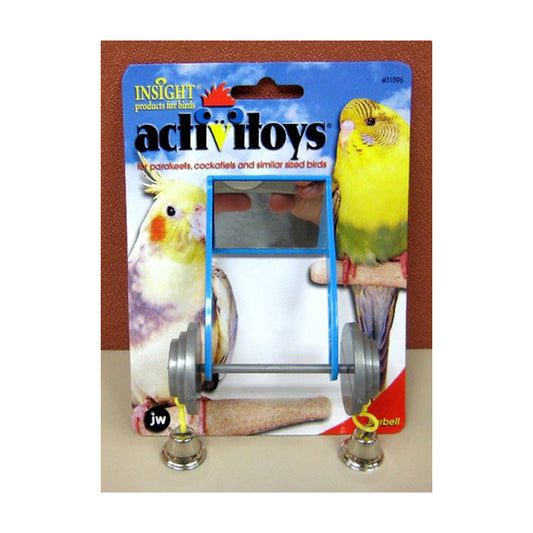 JW® Barbell Bird Toys Multicolor One Size