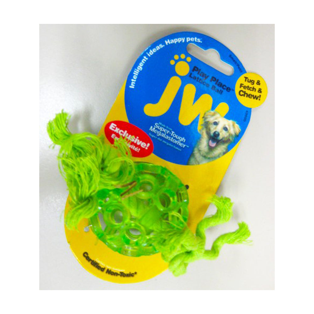 JW® Playplace Lattice Ball Dog Toys Color Small