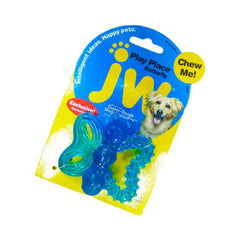 JW® Playplace Butterfly Teether Dog Toys Color Medium