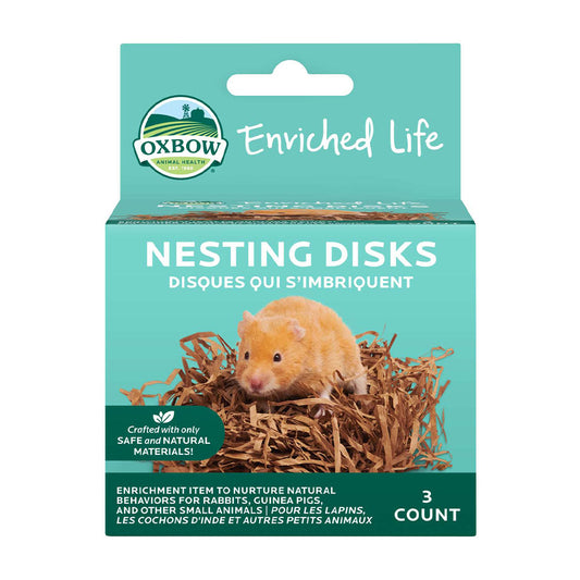 Oxbow Animal Health™ Enriched Life Nesting Disks