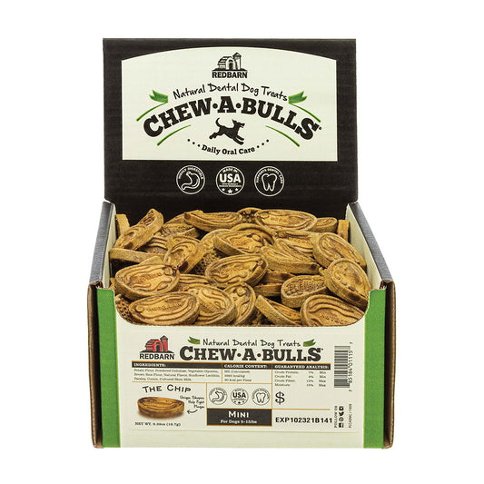 Redbarn® Chews-A-Bulls® Chip Dog Treats Mini