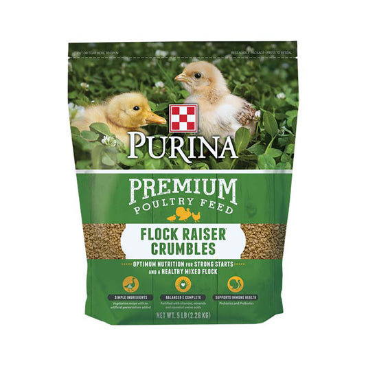 Purina® Flock Raiser® Baby Bird Crumbles 5 Lbs
