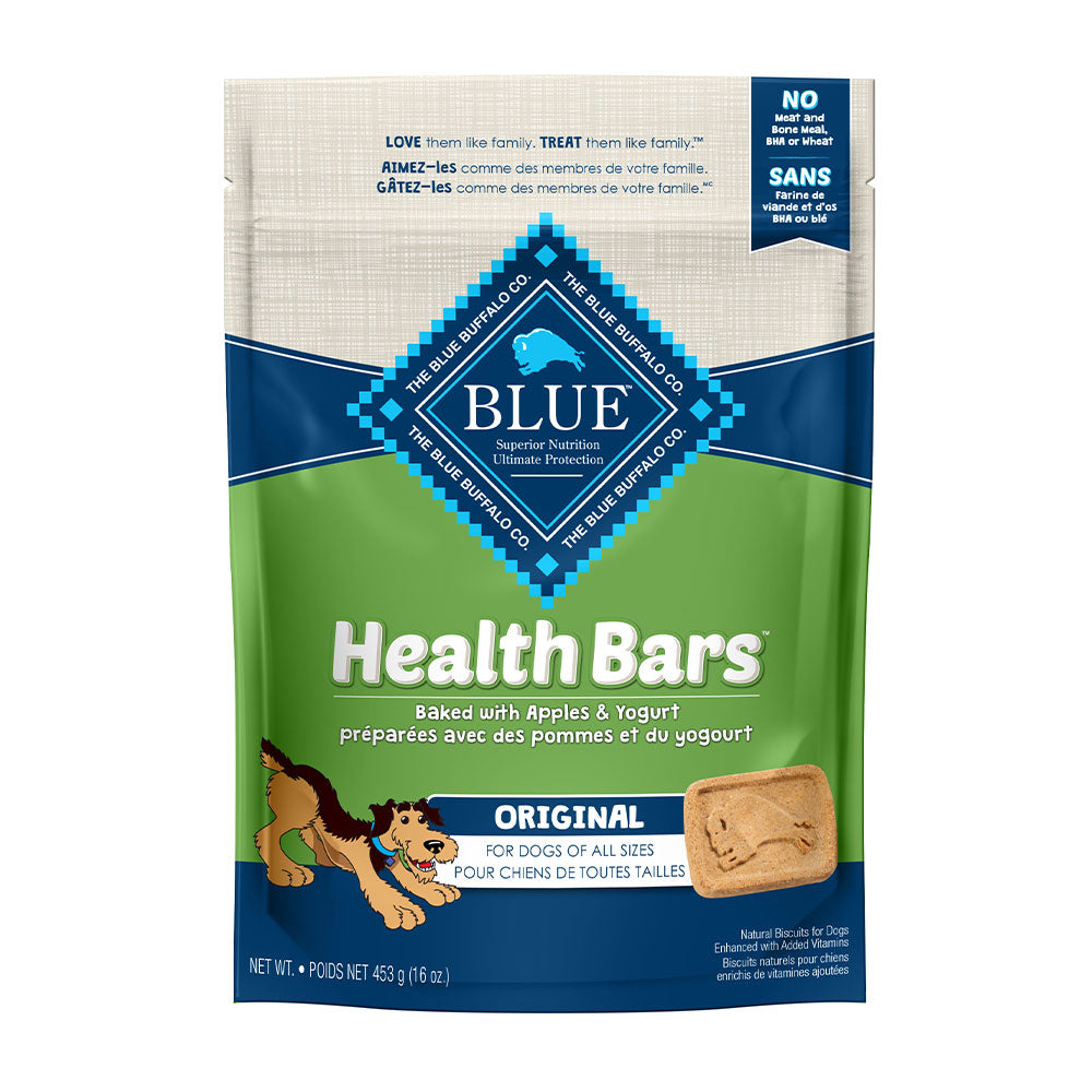 Blue Buffalo™ Health Bars™ Baked with Apples & Yogurt Natural Dog Biscuits 16 Oz