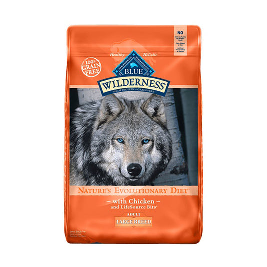 Blue Buffalo™ Wilderness™ Nature's Evolutionary Diet™ Grain Free Chicken Large Breed Adult Dog Food 24 Lbs