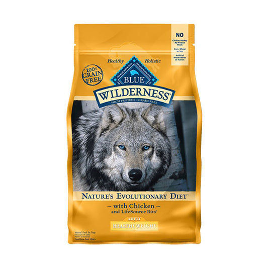 Blue Buffalo™ Wilderness™ Nature's Evolutionary Diet™ Grain Free Healthy Weight Chicken Adult Dog Food 24 Lbs