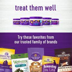 Wellness Tasty Cheese Flavored Soft Chews Calming Supplements for Dogs