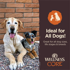 Wellness CORE Dog Treats, Natural, Grain Free, Tender Jerky, Chicken & Lamb