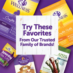 Wellness Rewarding Life Soft & Chewy Dog Treats, Grain Free, Beef & Turkey, 6 Ounce Bag