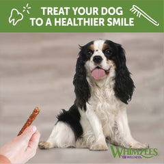 Wellness WHIMZEES Veggie Sausage Dog Dental Treats, Natural Chews, Small Size Stick