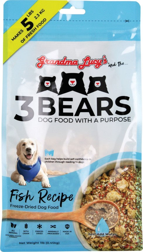 Grandma Lucy's 3 Bears Fish Dog Food