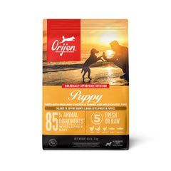 ORIJEN Puppy Dry Dog Food, Grain Free Dry Dog Food for Puppies, Fresh or Raw Ingredients