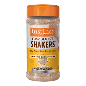 INSTINCT CAT SHAKERS FREEZE-DRIED GRAIN FREE CHICKEN 5.5OZ