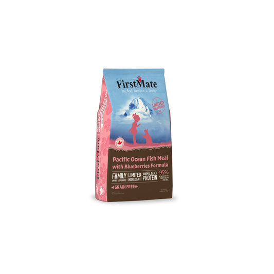 FirstMate Limited Ingredient Pacific Ocean Fish w/Blueberries  Cat Food 4lb