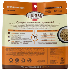 Canine Beef Formula Freeze-Dried Pronto