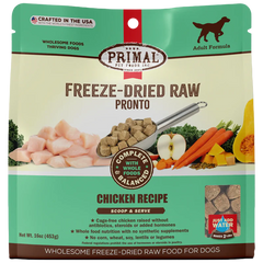 Canine Chicken Formula Freeze-Dried Pronto