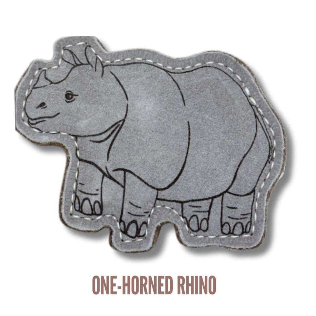 PREMIUM LEATHER TOY RHINO