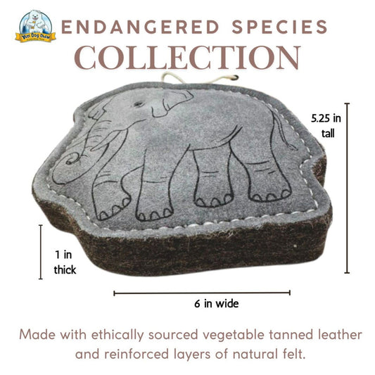 PREMIUM LEATHER TOY ELEPHANT