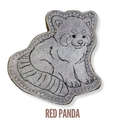 PREMIUM LEATHER TOY PANDA