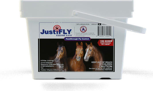 JustiFLY® Equine 8-8-8™ Top Dress – Long-Lasting Fly Control for Horses