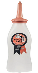 JDJ Solutions Peach Teat Hand-Held Bottle – 32 oz (2 qt)