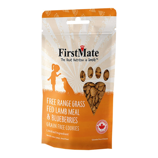 FirstMate Grain-Free Lamb & Blueberry Dog Treats – Biscuit Style