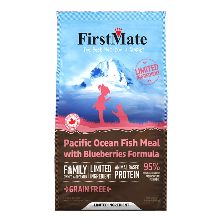 FirstMate Grain-Free Ocean Fish &amp; Blueberries Dry Cat Food (Kibble)