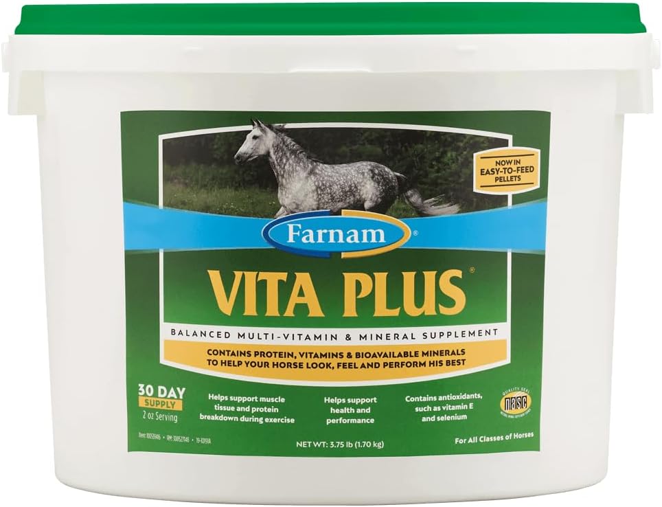Farnam® Vita Plus Balanced Multi-Vitamin & Mineral Supplement – 3.75 lbs