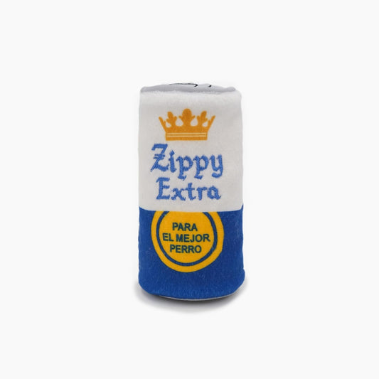ZippyPaws Squeakie Can - Zippy Extra, Funny Alcohol Dog Toys, Beer Can (one size)