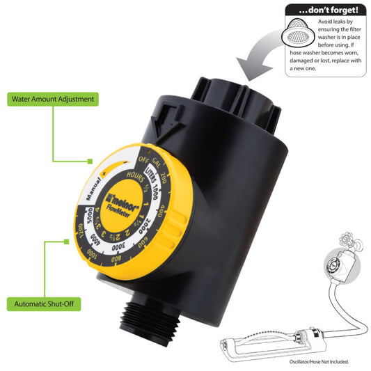 Melnor® Flowmeter Water Timer