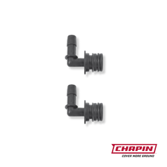 Chapin® 3/8” Quick Attach Fittings – (2) 90°