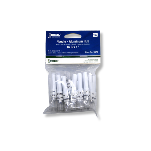 Ideal® Aluminum Hub Needle