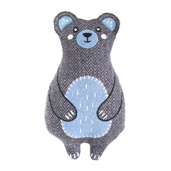 ZippyPaws ecoZippy Cotton Cuddler Dog Toy, Bear