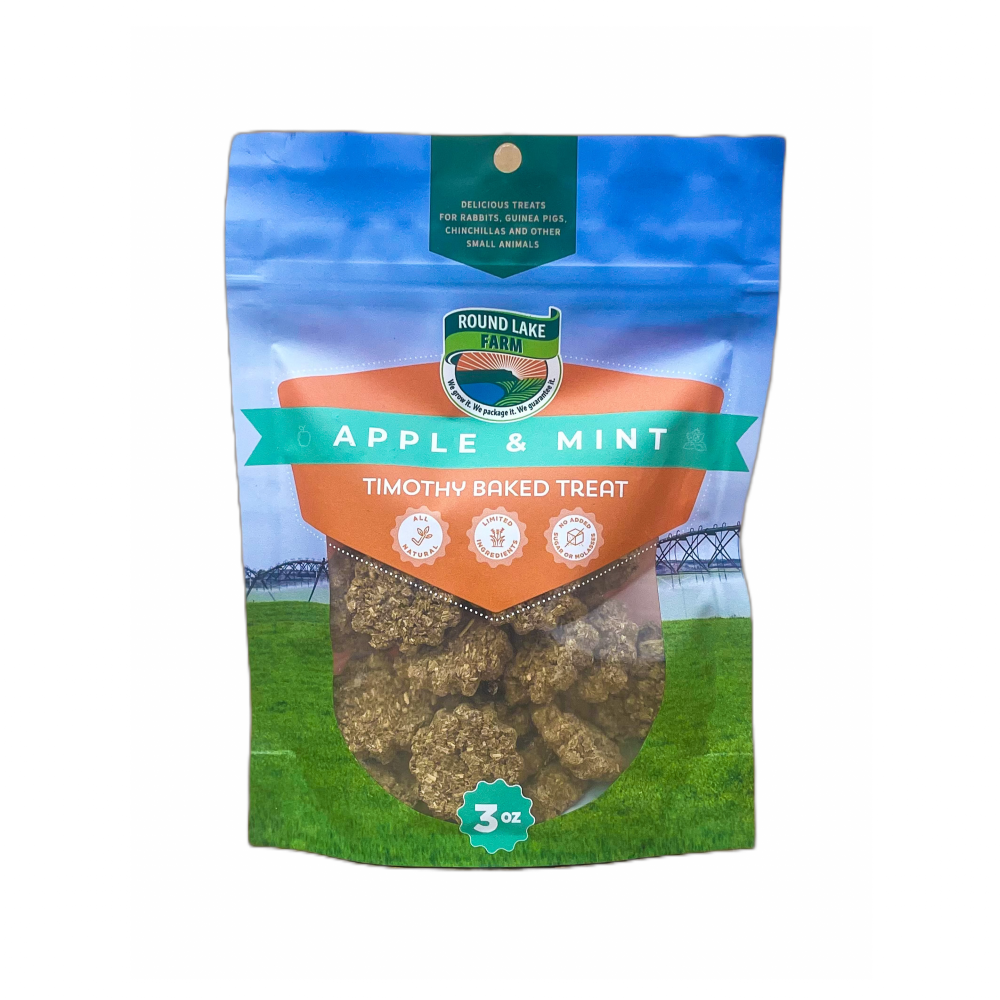 Round Lake Farm Timothy Apple Baked Treat - 3 oz