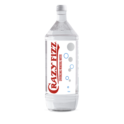 Crazy Fizz Sparkling Mineral Water Glass – No. 3