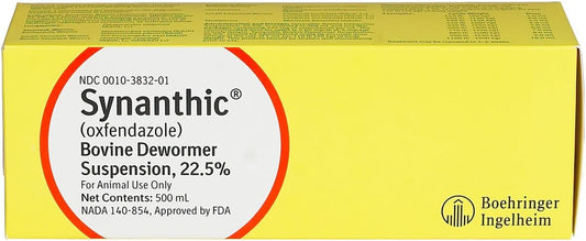 Synanthic® Suspension 22.5% – Broad-Spectrum Bovine Dewormer