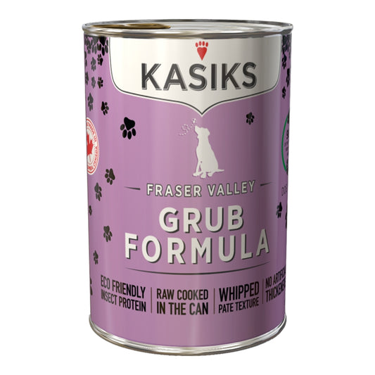 FirstMate Kasiks Grain-Free Fraser Valley Grub Wet Dog Food (Pâté) – 12.2oz Can (Single)