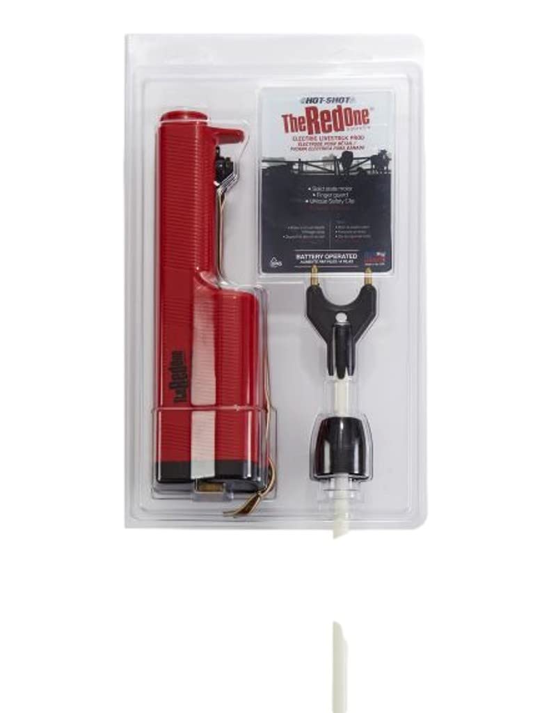 Hot Shot® Sabre-Six “The Red One” – Battery Operated Livestock Prod