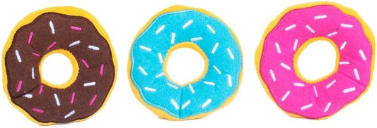 Zippy Paws Miniz Donutz Dog Toy Extra Small 3 pack
