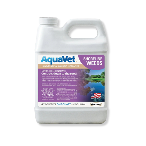 AquaVet® Shoreline Weeds – 32 oz Aquatic Herbicide for Cattails & Shoreline Vegetation