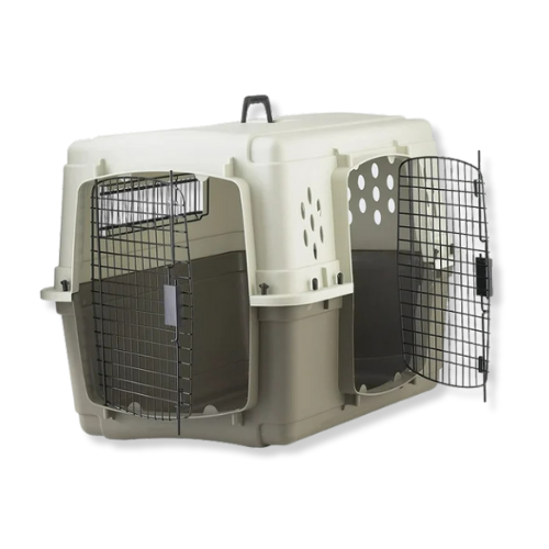 Pet Lodge® Double Door Plastic Pet Crate