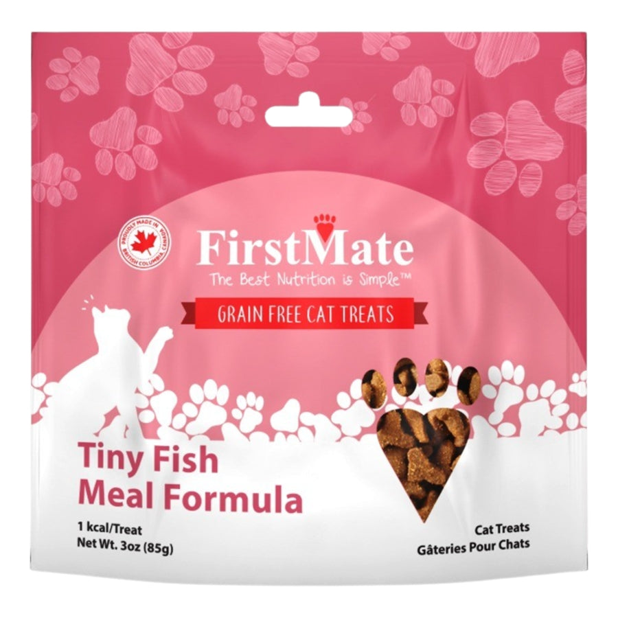 FirstMate Cat Grain-Free Tiny Fish Treats – 3 oz