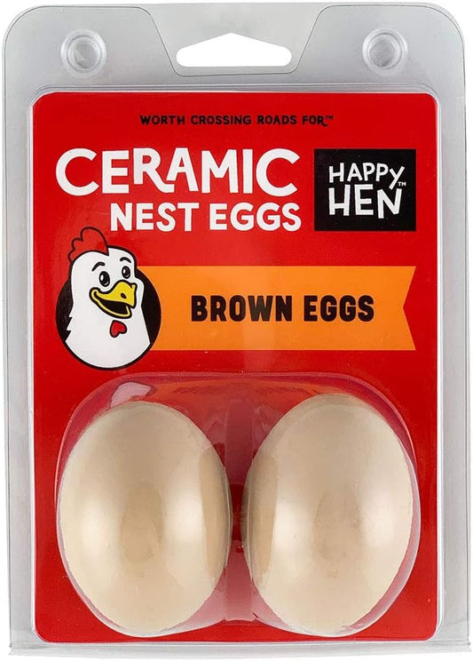 Happy Hen Treats® Ceramic Nest Eggs 2 pack